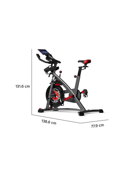 Schwinn 800ıc Speedbike Bluetooth'lu İç Mekan Bisikleti, Manyetik Dirençli, Dijital Göstergeli 100 Kademeli Ayar, Zwi