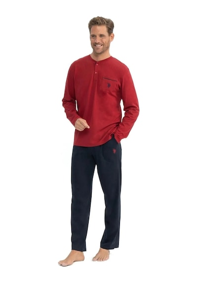 U.s. Polo Assn. Erkek Çeyizlik 5'li Pijama Takım 001