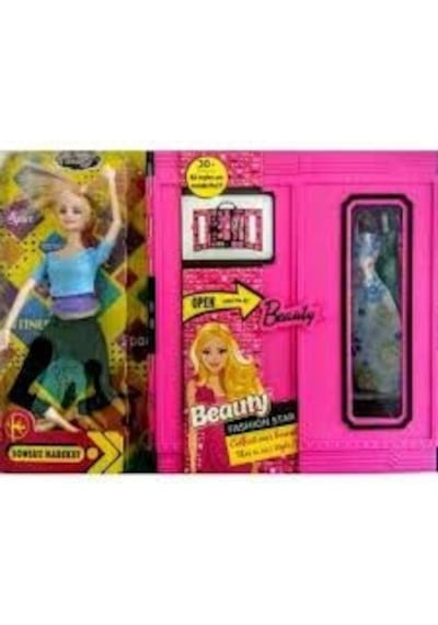 Barbie Sonsuz Gardrop ve Barbie Sonsuz Hareket Bebeği-Barbie