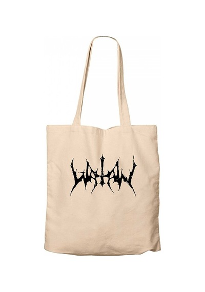 Watain Logo Krem Kanvas Bez Çanta Krem