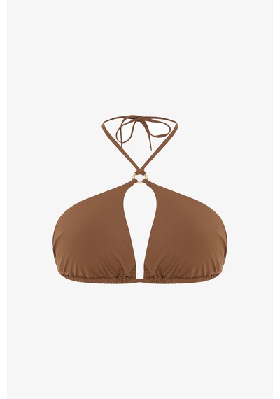 Penti Kahverengi Libby Üçgen Bikini Üstü