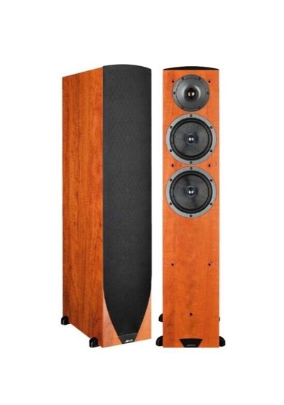 Jamo C605 MKII Kule Tipi Hoparlör Koyu Elma Çift