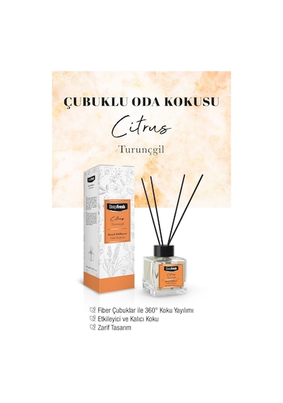 Çubuklu Oda Kokusu Turunçgil 100 Ml Turunçgil