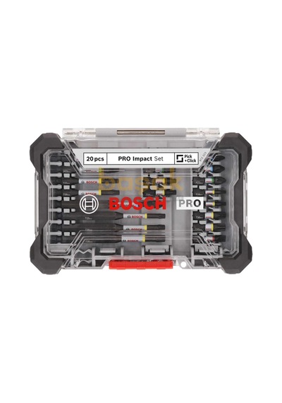 Bosch Pro Impact 20 Parça Vidalama-bits Uç Seti 2608521u74