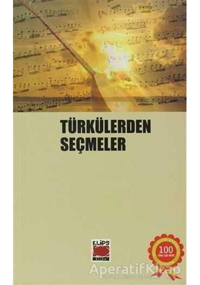 Türkülerden Seçmeler- Elips Kitapları