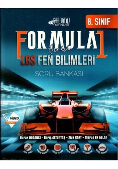 Son Viraj Yayınları 8. Sınıf LGS Fen Bilimleri Formula 1 Soru