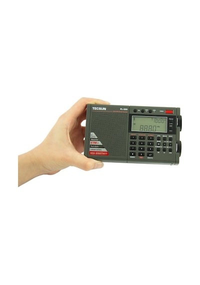 Tecsun Radio Pl-380 Dsp Fm Am Stereo World Band Receiver,small Size Radio