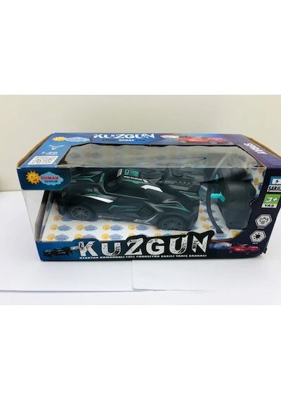 Kuzgun X Pro Şarjlı Uzaktan Kumandalı Duman Efektli Yarış Arabası Full Fonksiyon Drift Aracı