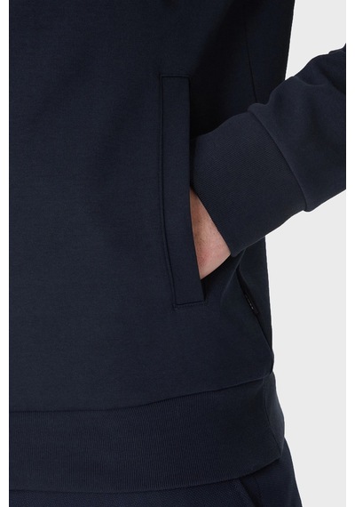Boss Logolu Pamuk Karışımlı Regular Fit Kapüşonlu Fermuarlı Sweat Erkek Sweat 50555851 404 Lacivert Boss Logolu Pamuk Karışımlı Regular Fit Kapüşonlu Fermuarlı Sweat Erkek Sweat 50555851 404 Lacivert