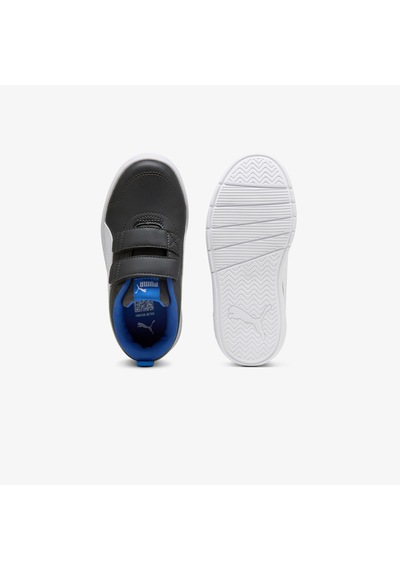 Puma Courtflex V3 Çocuk Gri Spor Ayakkabı 397642 Gri