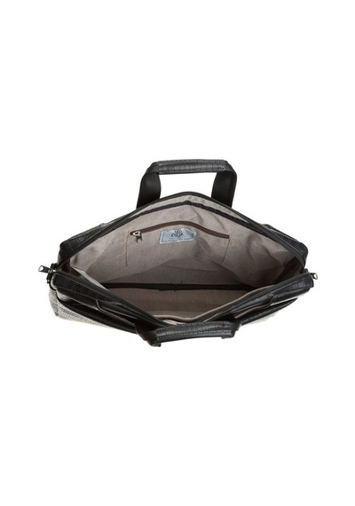 Bilik Deri  Siyah Kroko Unisex Laptop & Evrak Çantası BRIEFCASE Siyah Kroko