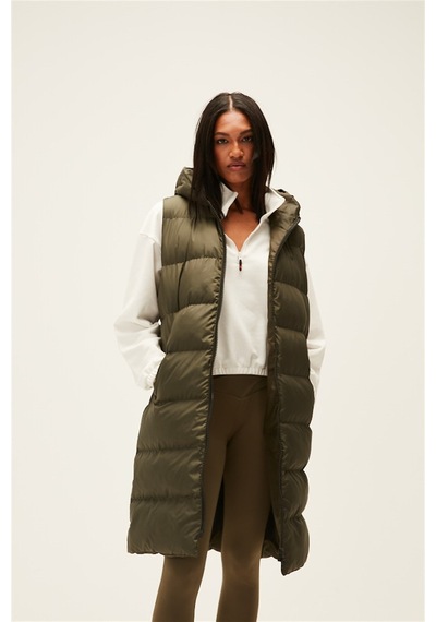 Bad Bear Wayfarer Vest Haki Yeşil Kadın Puffer Yelek-haki Haki