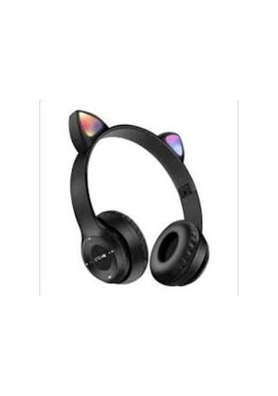 P47m Bluetooth 5.0 Kulak Üstü Kulaklık Siyah
