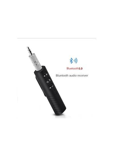 Kablosuz Aux Araç Kiti Bluetooth 5.0 Alıcı Adaptörü 3.5mm Jack