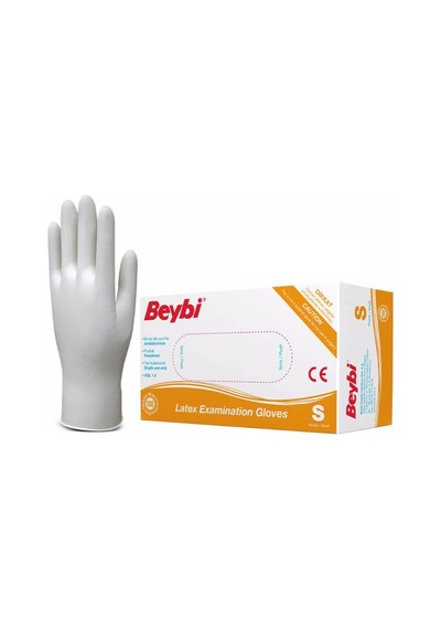 Beybi Pudralı Muayene Eldiveni "s"