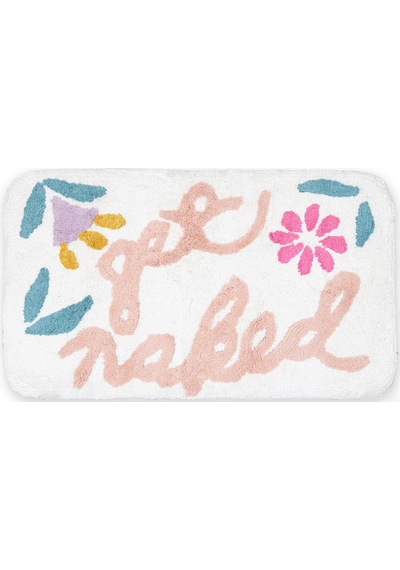 The Mia Get Naked Banyo Paspası 60x100 Cm Çok Renkli