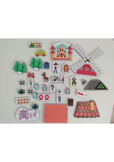 Hayal Dünyam 35 Parça Ahşap Yapboz Puzzle