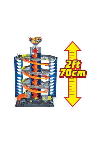 Hot Wheels 4 Katlı Mega Garaj Gtt95
