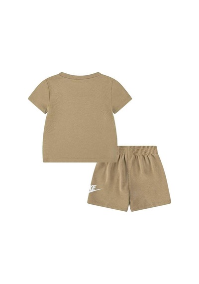 Nike Nıke Club Unısex Çocuk Şort T-shırt Takım 86l596-x3e Bej