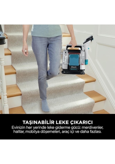 Shark Stainstriker PX200EUT Pet Başlıklı Koltuk ve Halı Yıkama Makinesi