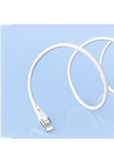 Recci Rs11cl Type-c To Lightning Pd Hızlı Şarj Özellikli Data Ve Şarj Kablosu 20w 1m Beyaz