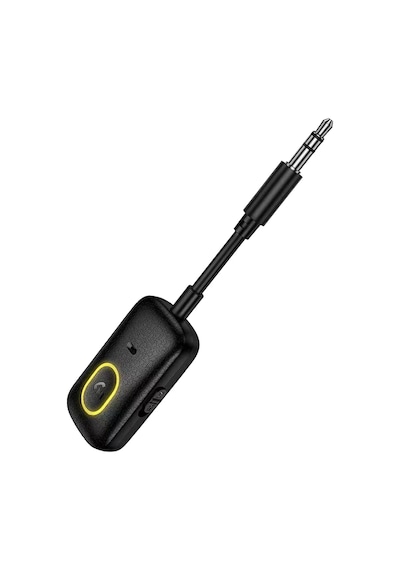 Exenar - Siyah - Aux Bluetooth Ses Adaptörü İki Yönlü Rx/tx Alıcı Verici Araç Tv Televizyon Pc Bilgisayar 3.5mm Jack