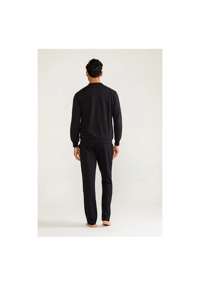 Moda Dua D's Damat 1502 Erkek Eşofman Takımı Siyah
