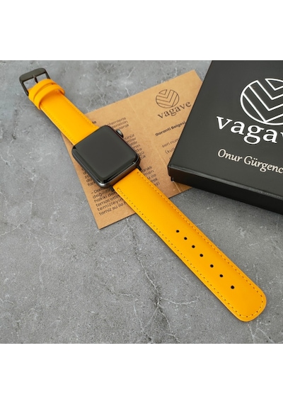 Vagave Apple Uyumlu  Watch Deri Kordon 38 40 41 42 44 45 MM (498114259)
