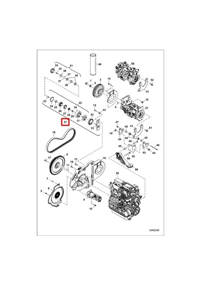 6735884-O - Bobcat - Kayiş Gergisi Onparts