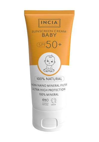 %100 Doğal Bebek Güneş Kremi Leke Karşıtı Mineral Filtreli Yüksek Koruma Spf50 Uva Uvb 50 Ml