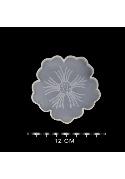 Epoksi Silikon Kalıp - Desenli Küçük Çiçek - 281