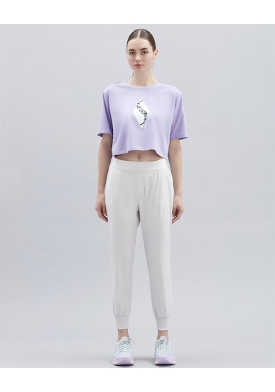 W Micro Coll Daily Jogger Pant-krem Krem