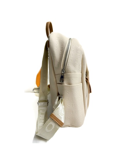 Just Polo Kadın Yeni Sezon Büyük Boy Sırt Çantası 6011mh Krem Camel Yeni