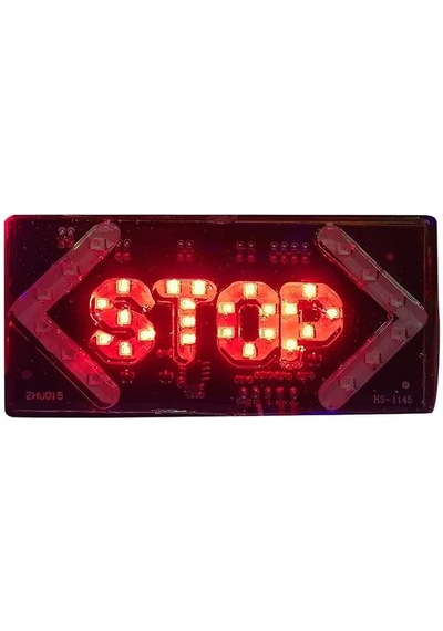 ELEKTRİKLİ İŞARET CİHAZI OKLU STOP KÜÇÜK