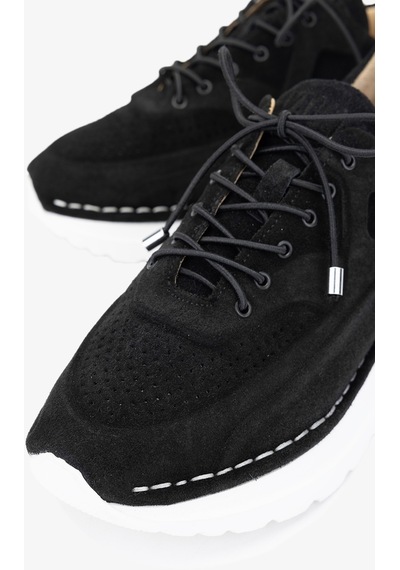Valmenti Zoe Kadın Siyah Süet Hakiki Deri Sneakers & Spor Ayakkabı 775 26511 Bn Ayk Y24 Siyah