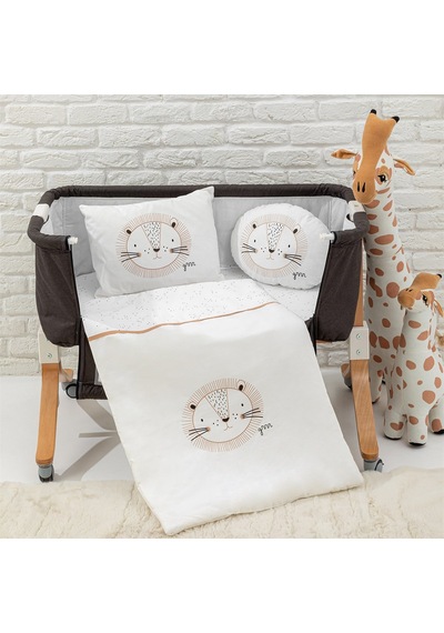 Wellgro Baby Lion Anne Yanı 5 Parça Bebek Uyku Seti