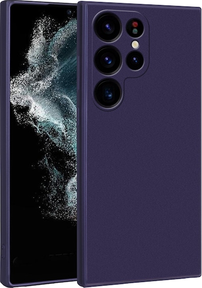 Galaxy S23 Ultra Uyumlu Zore Premier Silikon Kılıf-lacivert Lacivert