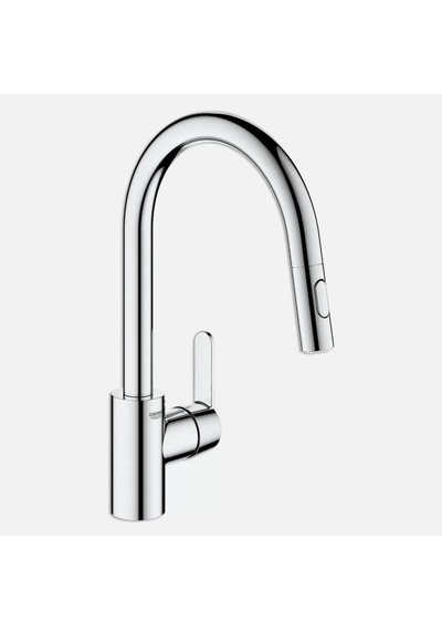 Grohe Get Spiralli Tek Kumandalı Eviye Bataryası