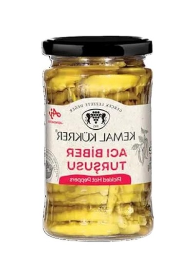 Acı Biber Turşusu 360 Gr Cam Kavanoz 2.8 L