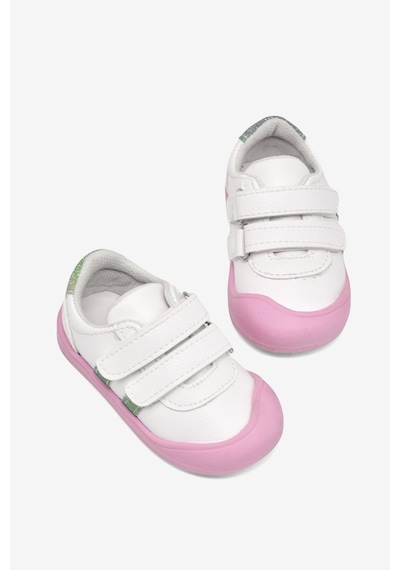 Tonny Black İlk Adım Cırtlı Snaker Çocuk Unisex Beyaz Gökkuşağı Sneaker Tbarz1110 Beyaz Gökkuşağı