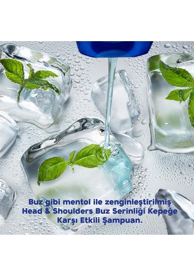 Head & Shoulders Derinlemesine Temiz Buz Serinliği Kepeğe Karşı Etkili Şampuan 400 ML