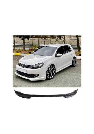 Vw Golf 6 Rieger Ön Ek Karlık Abs Plastik Mat Siyah 2008 2009 2010 2011 2012 Karlık+bodykit+ek