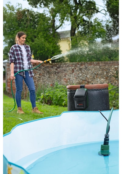Bosch GardenPump 18V-2000 (2.5AhTek Akü) Yağmur Suyu Pompaları - 06008C4202