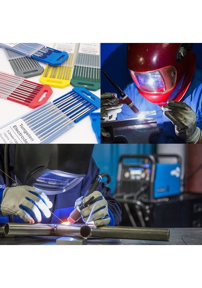 Tr Tıg Kaynak Tungsten Elektrotlar Nadir Toprak Karışımı 3/32 X 7 10'lu Paket Mor