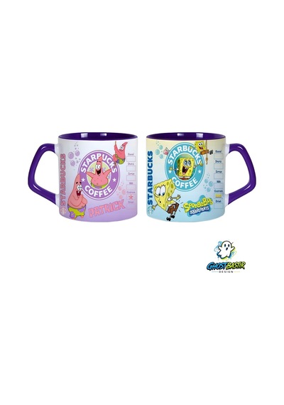 Sünger Bob Kupa Bardak Tek Adet 0848 Çok Renkli