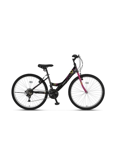 Ümit 2600 Colorado Kadın Dağ Bisikleti V 26 Jant 21 Vites Siyah Pembe Çok Renkli