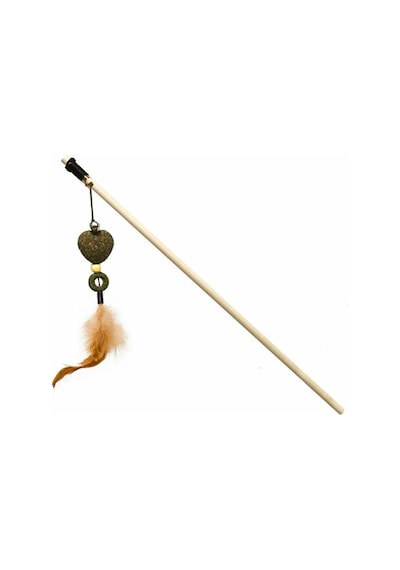 Eastland Doğal Catnipli Kalpli 40 CM Kedi Oltası