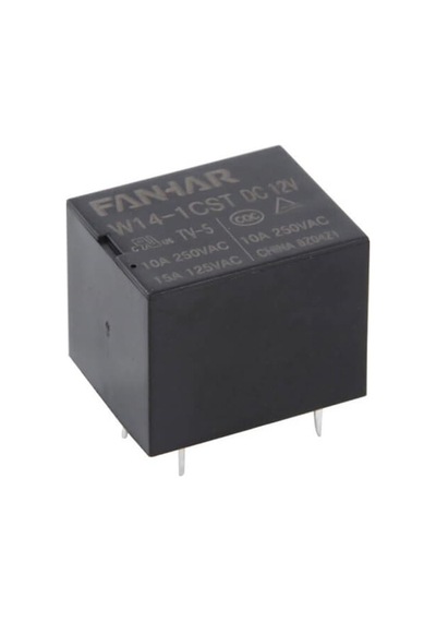 Relay Power 10a 24vdc Pcb Type Js1 5pın Fanhar-4671