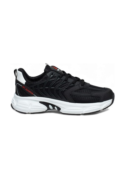 Yürüyüş Spor Ayakkabı Ortopedik Erkek Sneaker SİYAH-BEYAZ