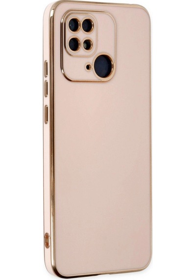 Redmi 10c Kılıf Volet Silikon - Pembe